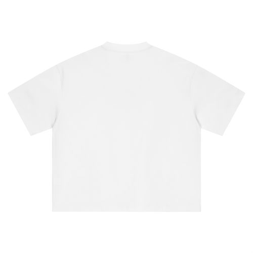 Aries Bearth Sign - White Boxy Oversized T-Shirt