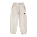 Mild Apricot Fleeced Jogger Sweatpants