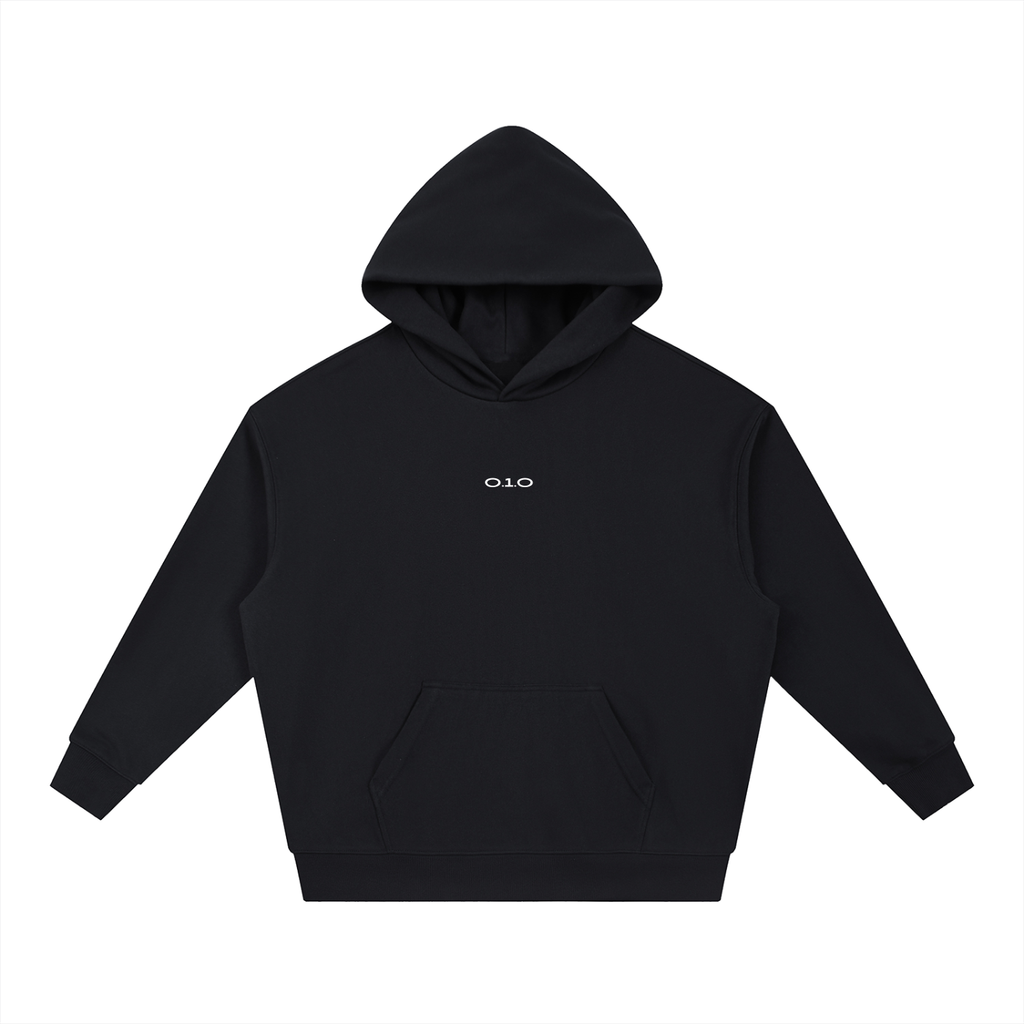 BLACK RABBIT -  Essential Boxy Heavyweight Drop-Shoulder Hoodie