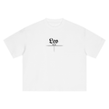 Leo Bearth Sign - White Boxy Oversized T-Shirt