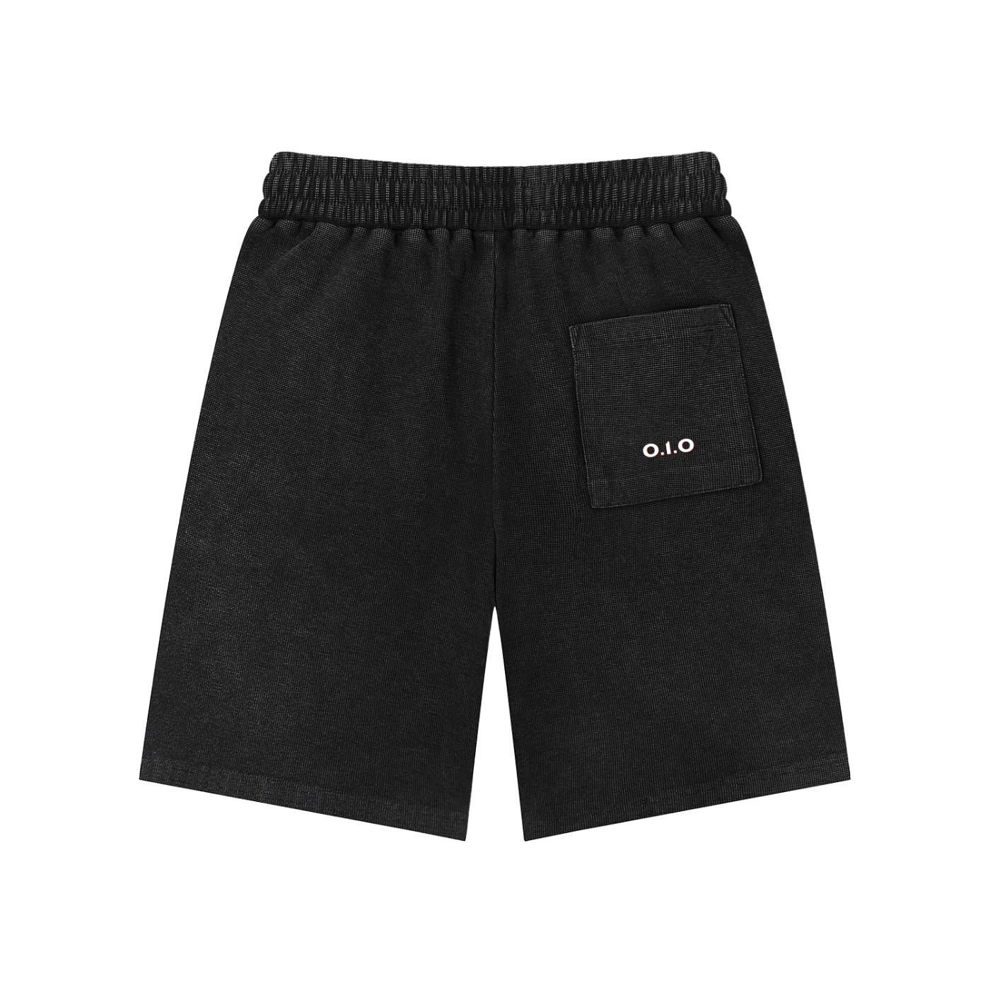 Mineral Wash Waffle Knit Shorts