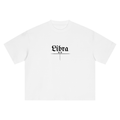 Libra Bearth Sign - White Boxy Oversized T-Shirt