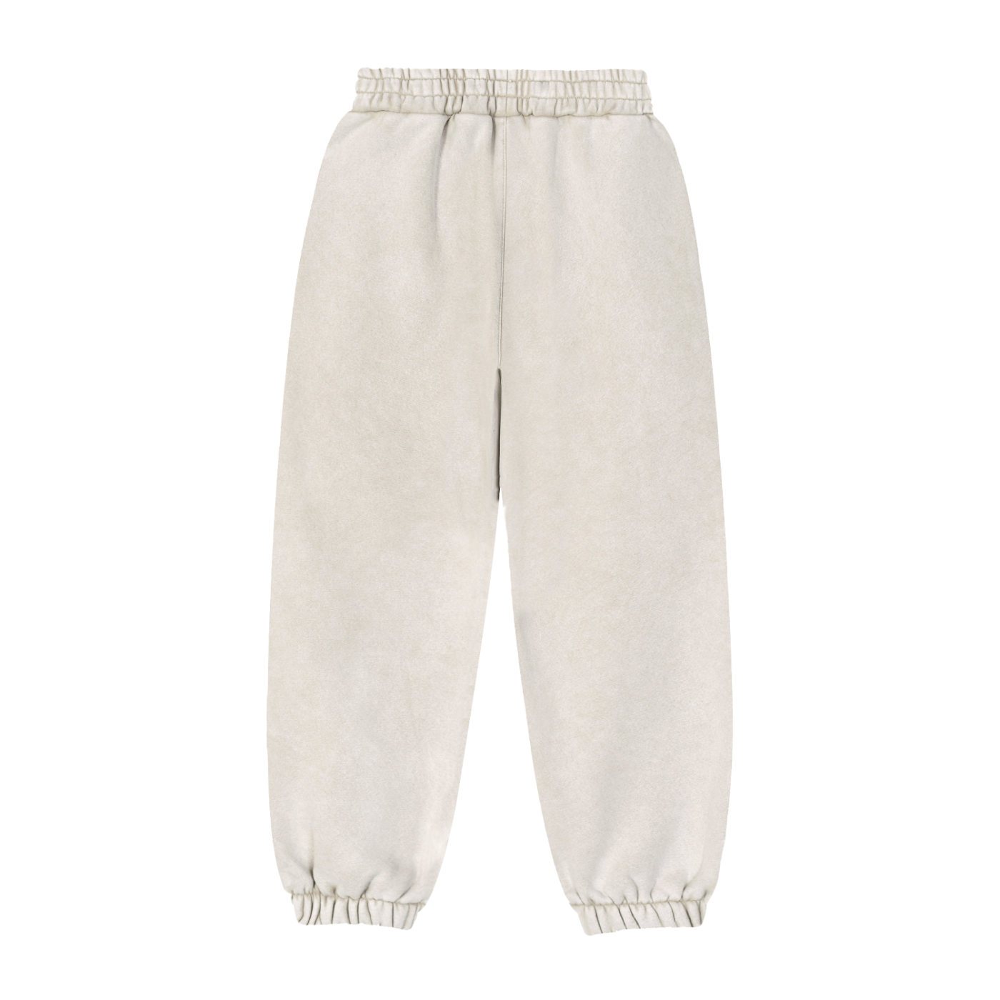 Mild Apricot Fleeced Jogger Sweatpants