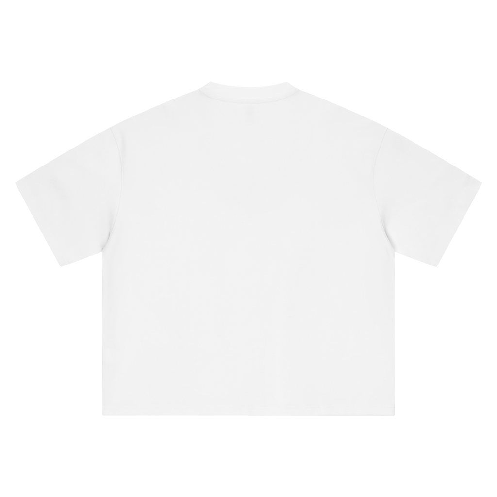 Sagittarius Bearth Sign - White Boxy Oversized T-Shirt
