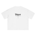 Pisces Bearth Sign - White Boxy Oversized T-Shirt