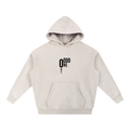 Mild Apricot O.1.O Min - Snow Wash Fleece Oversize Hoodie